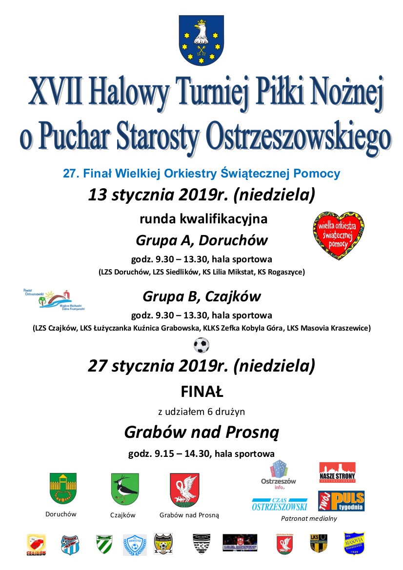 Plakat zawodów